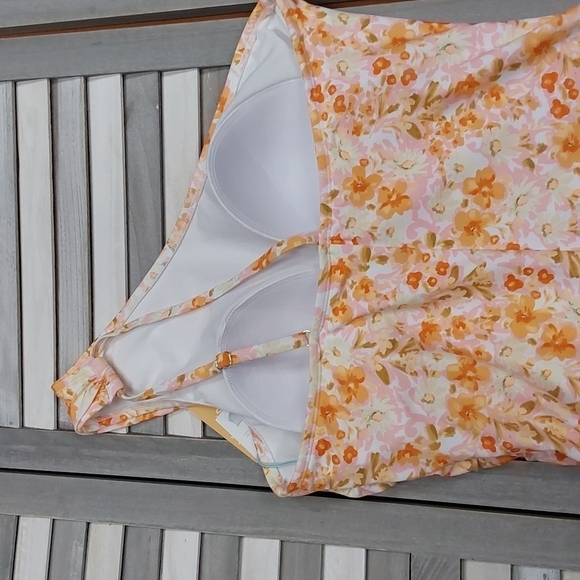 Women's One Shoulder High Coverage One Piece Swimsuit | Kona Sol™ | 24W - Picture 6 of 9